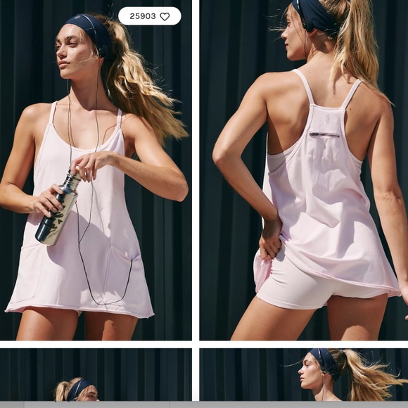 Free People Movement Hot Shot Mini Dress - Picture 1 of 3